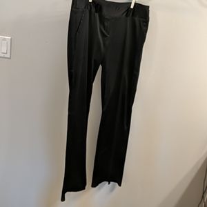 Satiny Black Dress Pant